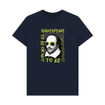 Navy Blue Printed T-shirt Front
