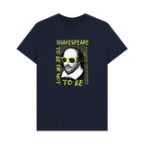 Navy Blue Printed T-shirt Front
