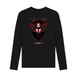 Black Printed Long Sleeve T Shirt