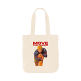 Natural Printed Bag Front