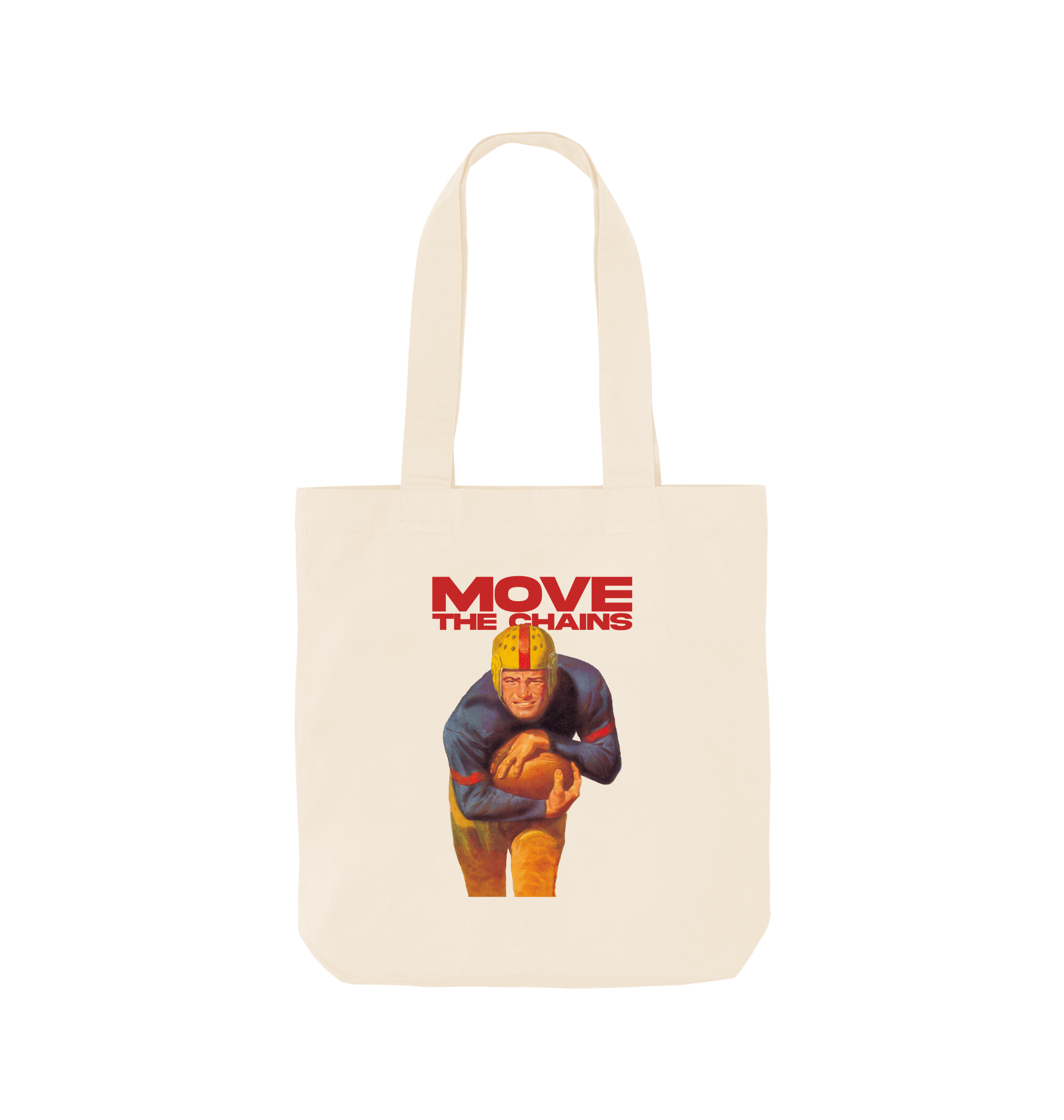 Natural Printed Bag Front