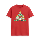 Red Printed T-shirt Front