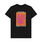 Black Printed T-shirt Front
