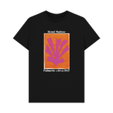 Black Printed T-shirt Front