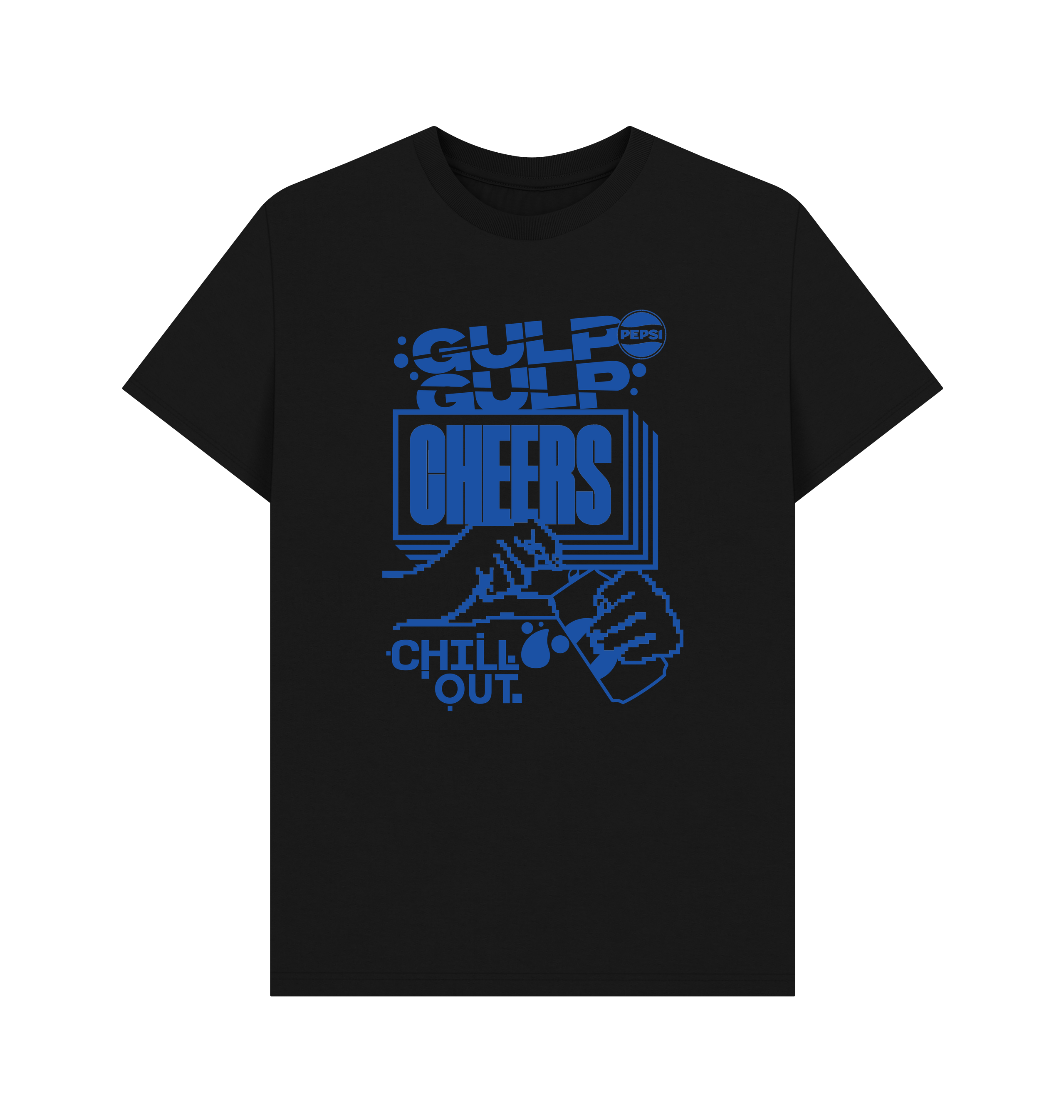 Black Printed T-shirt