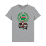 Athletic Grey Printed T-shirt Front