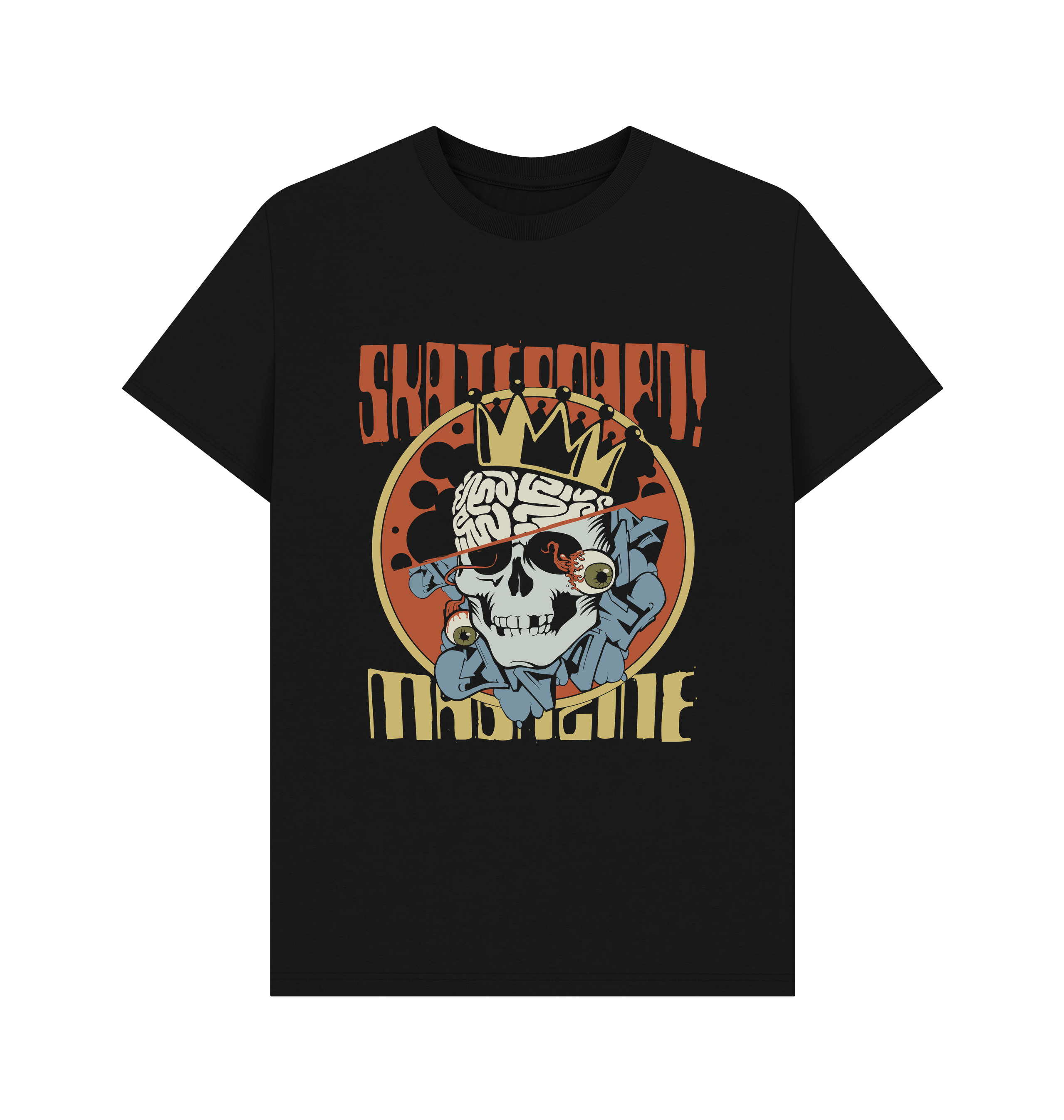 Black Printed T-shirt