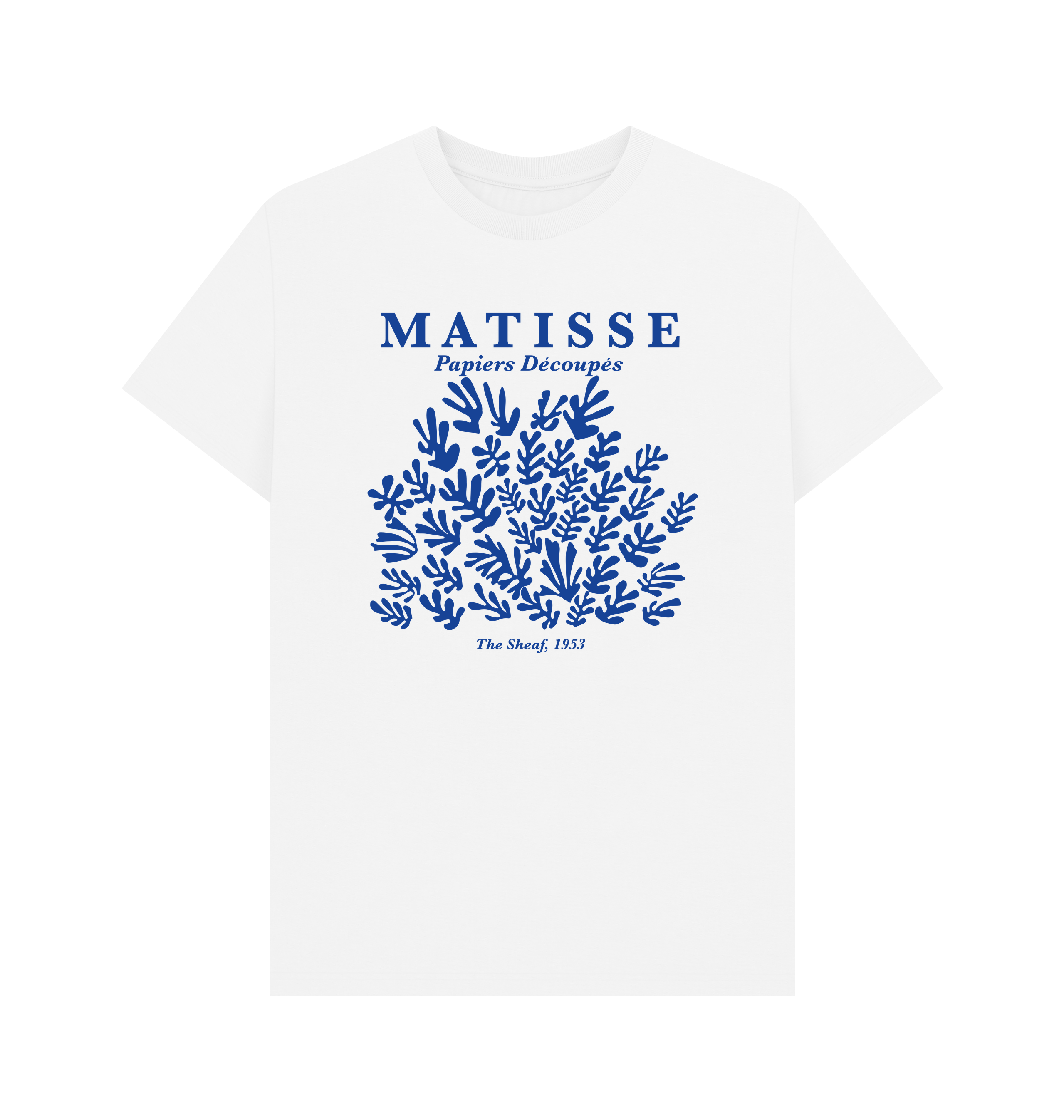 White Printed T-shirt Front