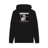 Black Printed Hoody Front