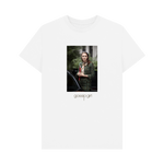 White Printed T-shirt Front