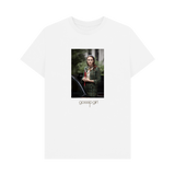 White Printed T-shirt Front