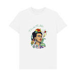 White Printed T-shirt Front