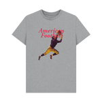 Athletic Grey Printed T-shirt Front