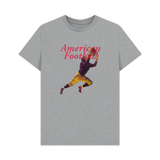 Athletic Grey Printed T-shirt Front