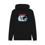 Black Printed Hoody Front