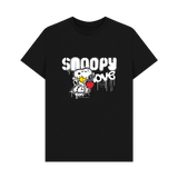 Black Printed T-shirt Front