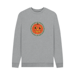 Light Heather Printed Sweater Front