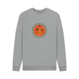Light Heather Printed Sweater Front