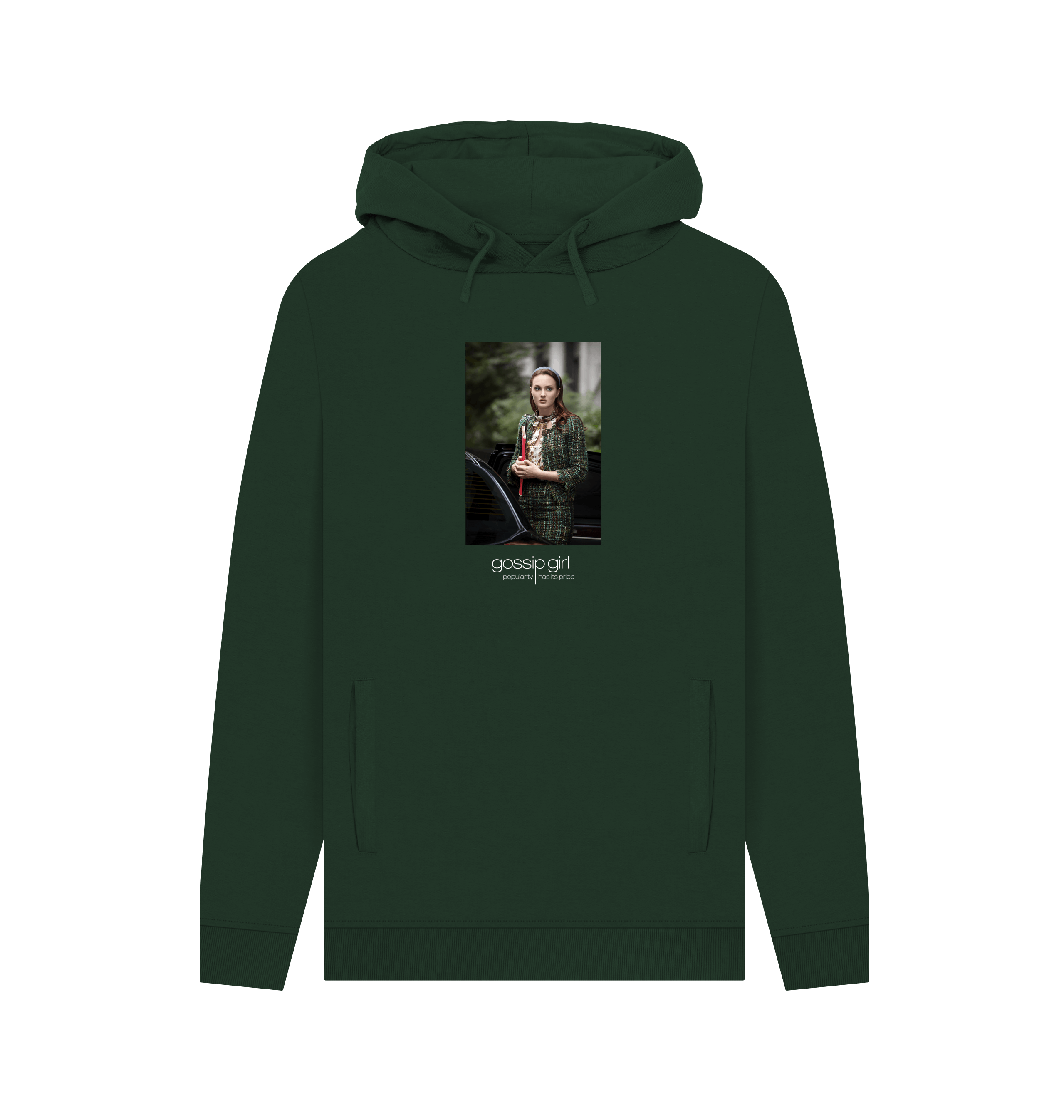Evergreen Printed Hoody Front