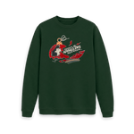 Evergreen Printed Sweater Front
