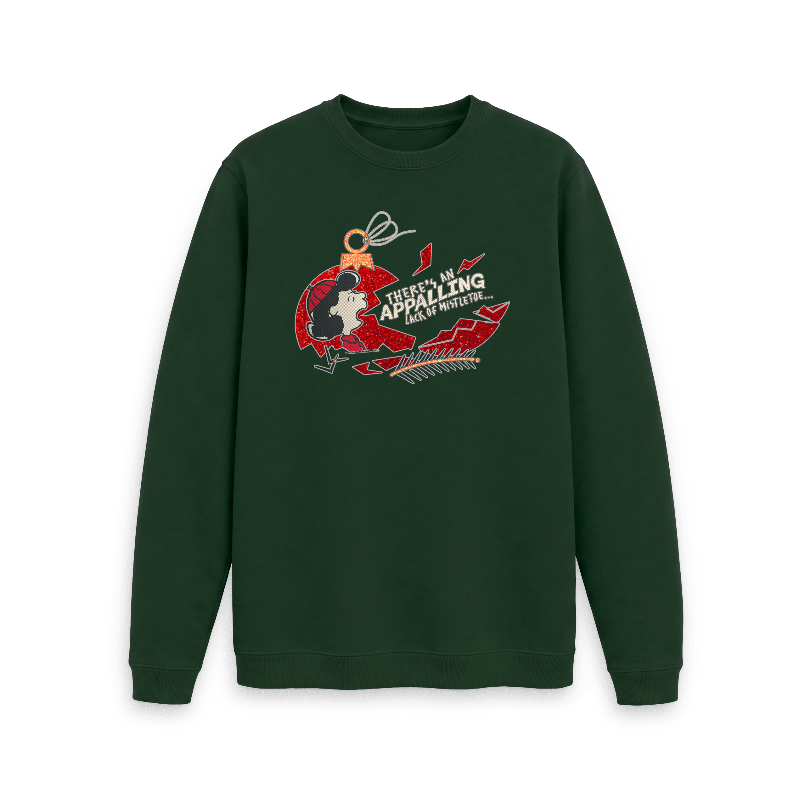 Evergreen Printed Sweater Front