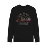 Black Printed Sweater