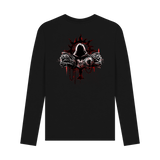 Black Printed Long Sleeve T Shirt