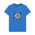 Bright Blue Printed T-shirt