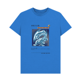 Bright Blue Printed T-shirt