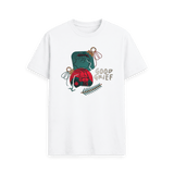 White Printed T-shirt Front