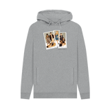 Light Heather Printed Hoody Front