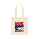 Natural Printed Bag Front