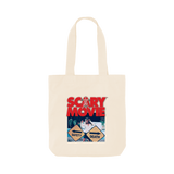 Natural Printed Bag Front