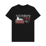 Black Printed T-shirt Front