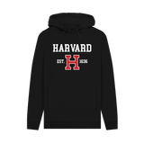 Black Printed Hoody Front