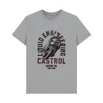 Athletic Grey Printed T-shirt