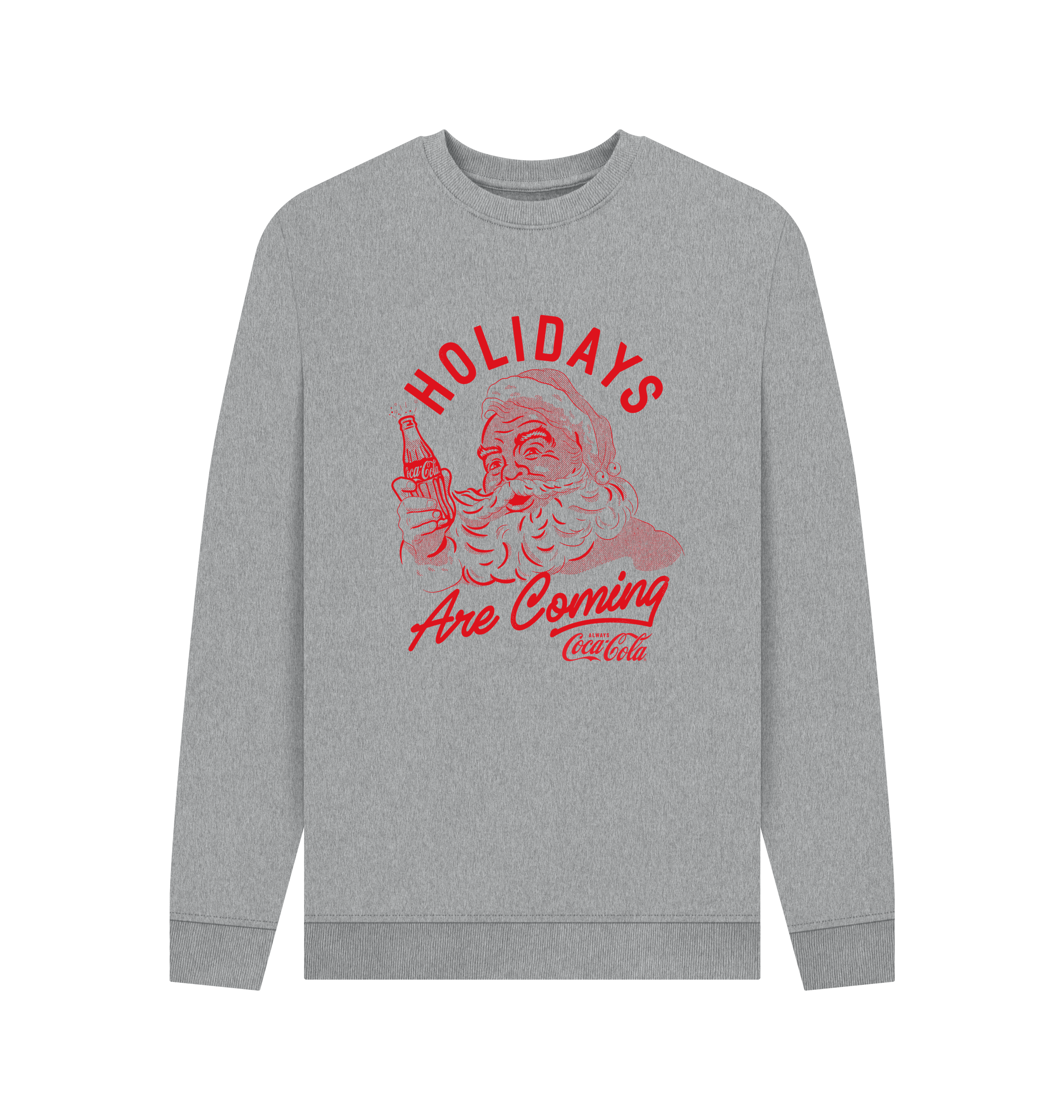 Light Heather Printed Sweater
