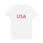 White Printed T-shirt Front