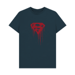 Denim Blue Printed T-shirt Front