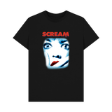 Black Printed T-shirt Front