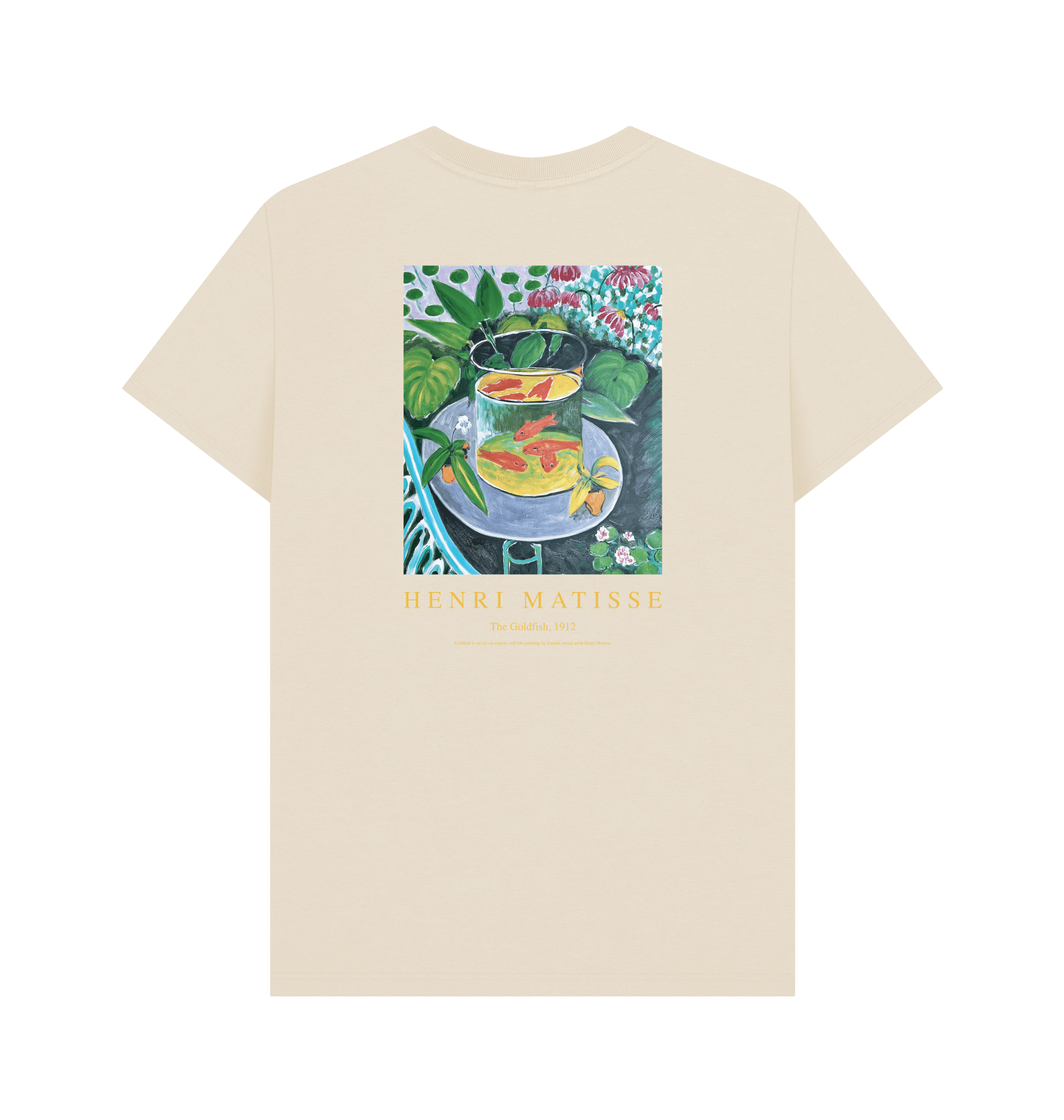 Oat Printed T-shirt Back