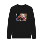 Black Printed Sweater