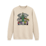 Oat Printed Sweater Front