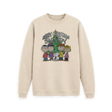 Oat Printed Sweater Front