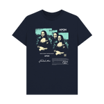 Navy Blue Printed T-shirt Front