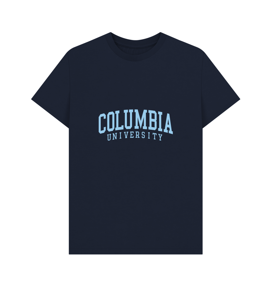 Navy Blue Printed T-shirt