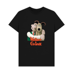 Black Printed T-shirt Front