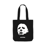 Black Printed Bag Front