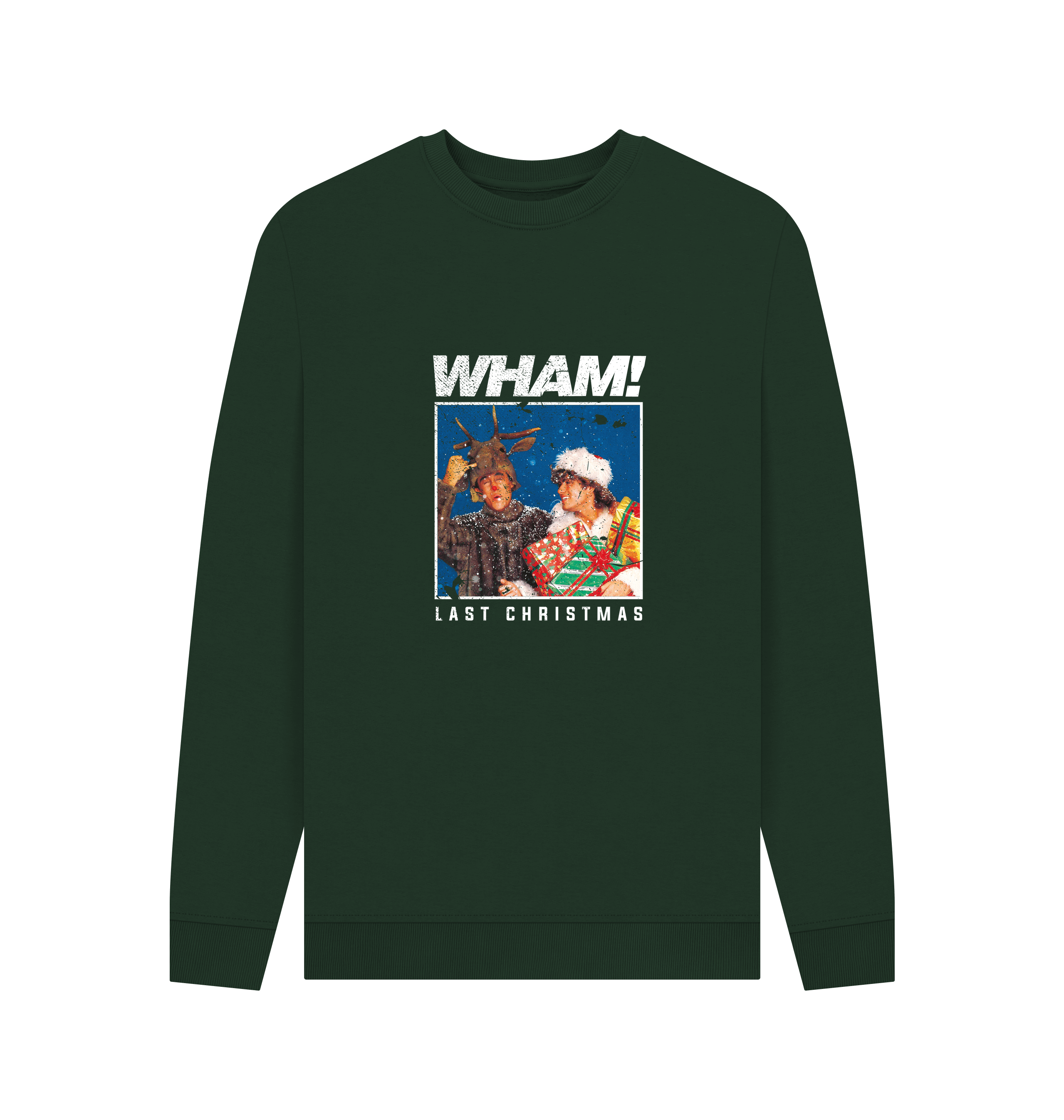 Evergreen Printed Sweater Front