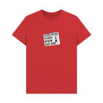 Red Printed T-shirt Front